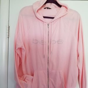 Bebe Pink hoodie, XL
